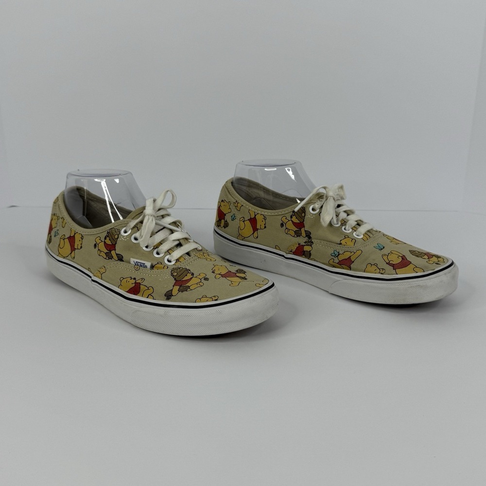 Vans x Disney‎ Winnie The Pooh Young At Heart Low Top Sneakers Mens 8 Womens 9.5